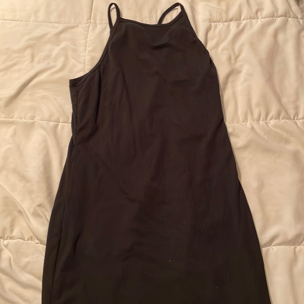 Black tank dress